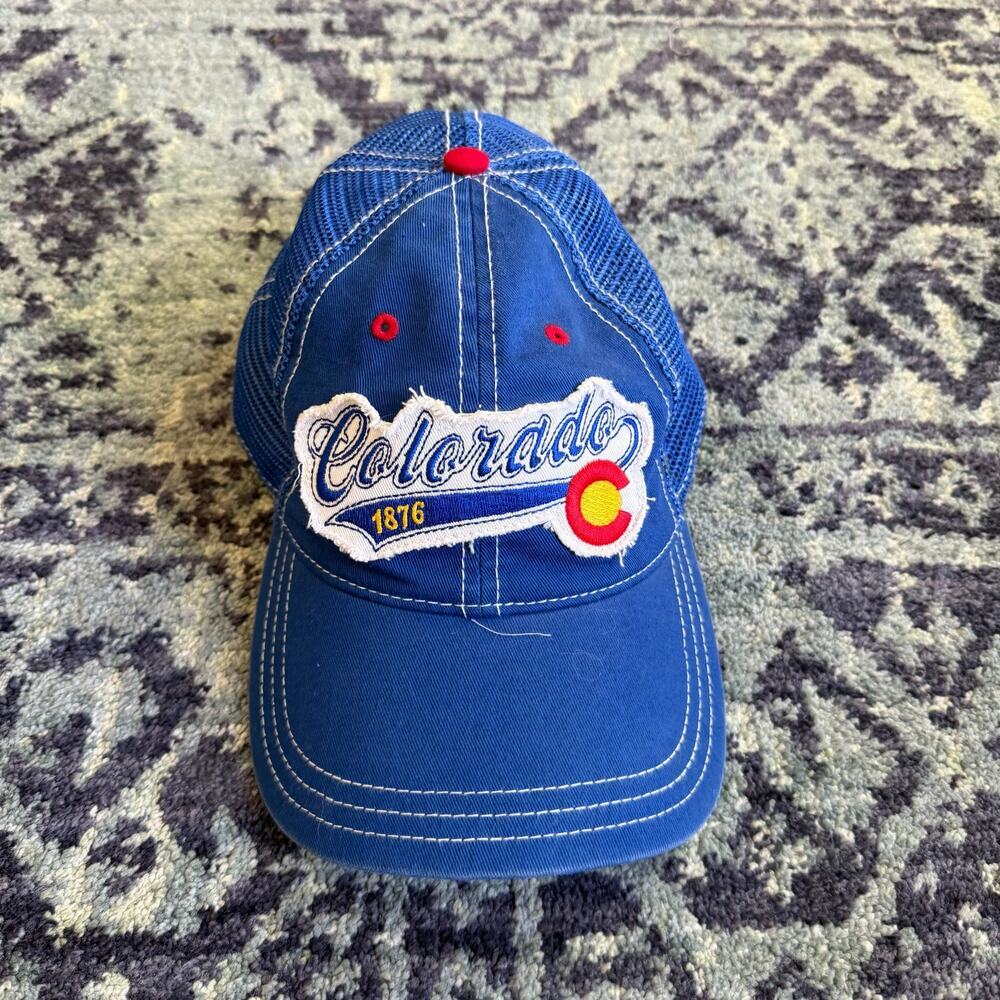 Summer Outdoors Novelty Colorado 1876 Patch Stitched Rocky Mountain High Hat